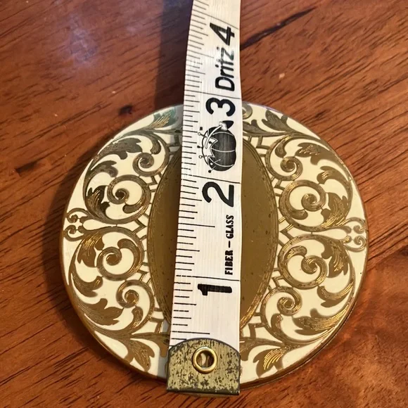 Beautiful antique compact from Art Deco era, made in USA by Elgin American! - Picture 7 of 16